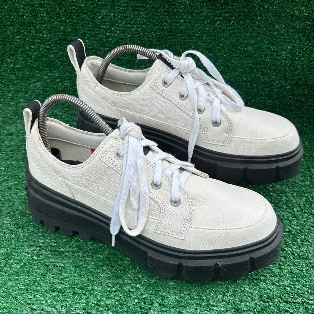 Sorel Ona Rmx Glacy Low Sea Salt White Waterproof Platform Sneaker NL5017-126 10